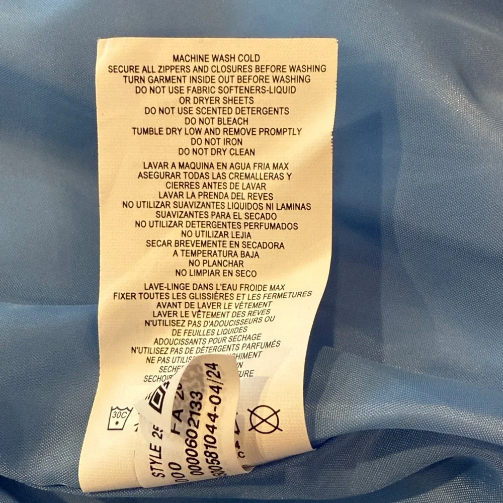 UA Under Armour Girls Prime Puffer Jacket - Size YL - Horizon Blue